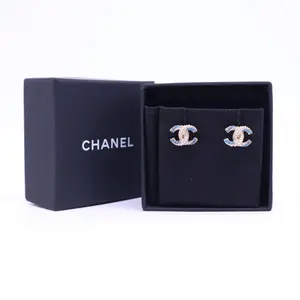 Pre-owned Chanel cc earrings W20931