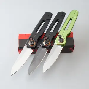 1pc 7550 folding knife, OTF knife, multifunctional portable folding knife, aluminum alloy handle, high hardness knife, sharp fruit knife, pocket knife, kitchen essential knife, men's gift, holiday gift preferred