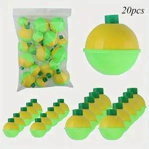 20pcs plastic fishing rack ball fishing float fishing accessories