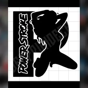 Powerstroke Auto Decal