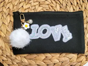 Canvas Make Up Bag for Purse - Durable Durable Canvas, Ideal for Everyday Use, Perfect for Organizing Makeup and Essentials