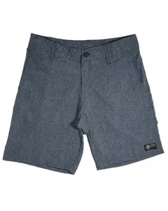 Gray Stretch Hybrid Shorts