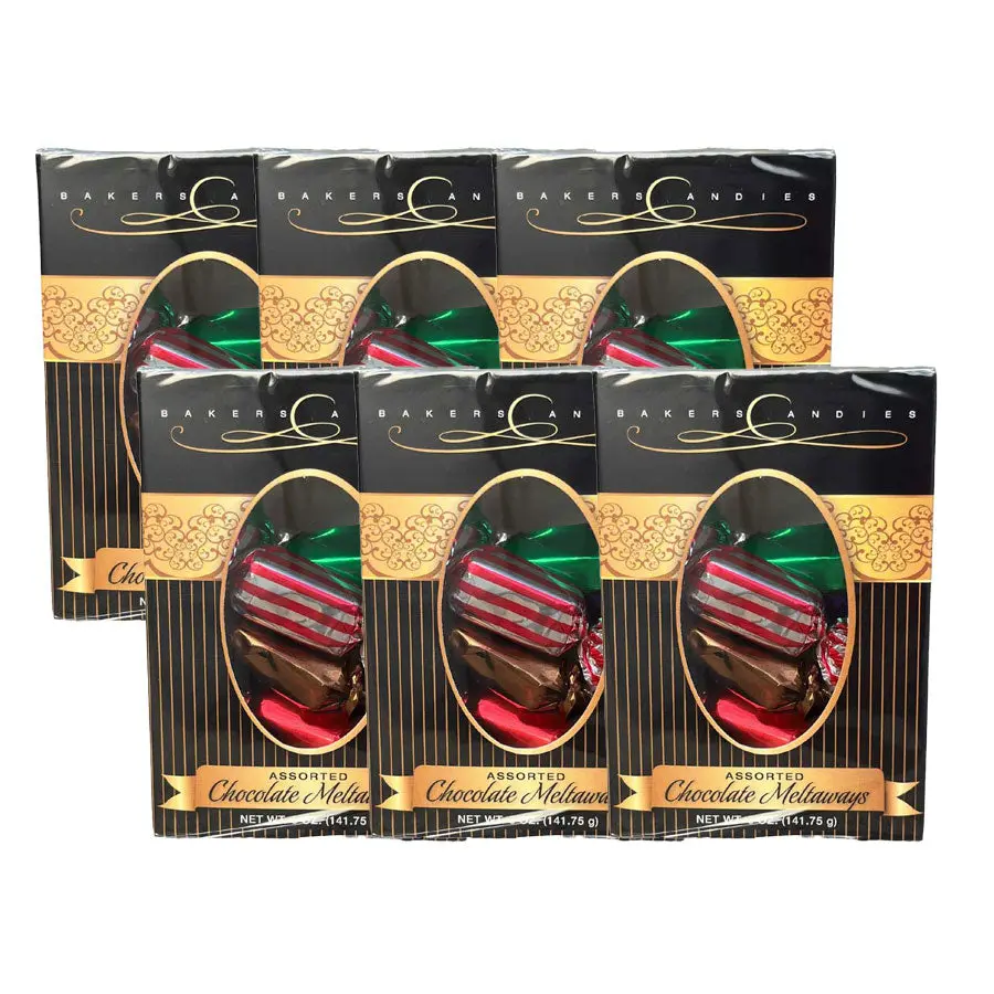 IN-STORE PICKUP ONLY | Assorted Chocolate Meltaways | Pack of 6 | 5 oz | Baker's Candies