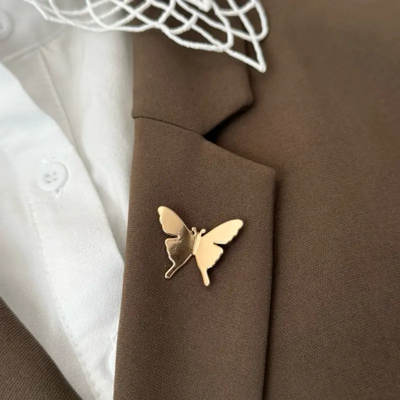 Butterfly Lapel Pin Stylish Brooch for Men and Women, Memorial pin, Survival brooch pin. Remembrance