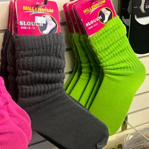Sloitch Cotton Socks, Size 9-11, All Seasons