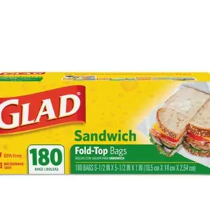 GLAD fold top sandwhich bags