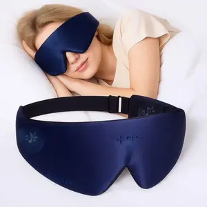 Bluetooth Sleep Headphones Eye Mask, 99% Blackout Wireless Sleeping Mask with HD Speakers and 13 Hours Playtime, Soft Music Sleep Mask for Travel, Relaxation and Gifts