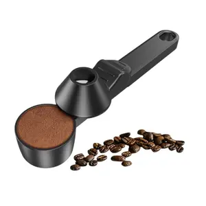 CoffeeScoop Coffee Scoop with Long Handle Large Capacity Leak-Proof Round Spoon for Easy Brewing