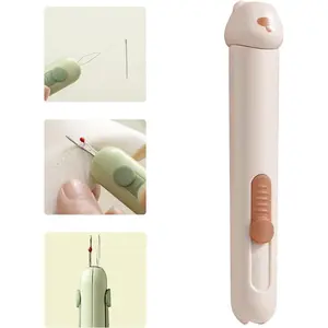 2025 NEW Plug-in Needle Threader,Stretchable Remover Needle Threading, Plug in needle thread 2 in 1