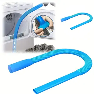 Sealegend Dryer Vent Cleaner Kit, Dryer Lint Vacuum Attachment with Stretch Universal Connector, Dryer Vent Cleaning Tool, Blue, House Cleaning Gadgets