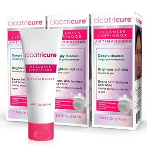 Cicatricure Antimanchas Face Wash, 3 Pack, AHA & PHA Facial Cleanser, Deeply Cleanses, Exfoliates & Helps Brighten Dull Skin, Lactic & Salicylic Acid Face Wash, Skin Glow, Paraben & Sulfate Free - 5 Fl. Oz. (Pack of 3)