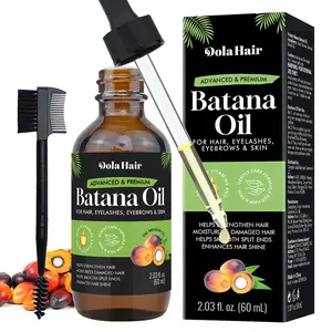 Batana Essentials Oil for Hair & Scalp care 60ml Moisturizing Oil for Hair Growth Organics Lightweight Daily Care Nourishes Damaged Hair