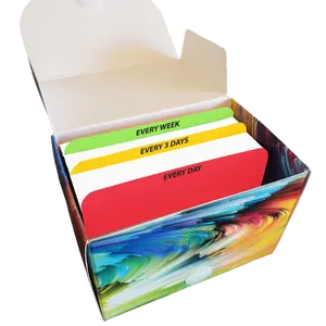 3" x 5" Ruled Index Cards – 250 Ct – Extra-Thick 271 gsm – Leitner System