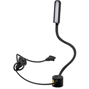 Mothers Day Gifts LED Sewing Machine Light,30 LED Magnetic Mount Drill Press Light with Flexible Silone Coating Gooseneck for Sewing Machine, Drill Presses, Desks, Music Stands, Craft, Workbenches, Lathes Lamps