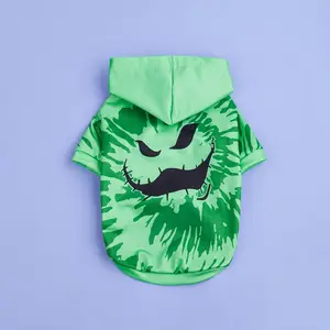 Pet Hoodie, Pumpkin Face Print Pet Sweatshirts for Festival Decor, Halloween Pet Clothing for Small Medium Large Dogs & Cats, Husky Clothes