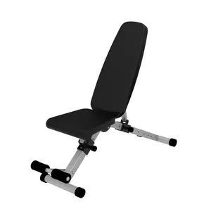 Adjustable Dumbbell Bench - Incline Decline Flat Weight Bench Press for Home Gym, Foldable Strength Training Bench with Thick Padding & Steel Frame