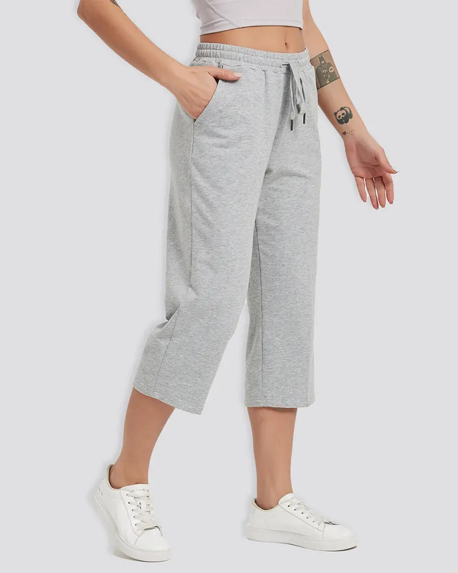 Cotton Capri Sweatpants Cotton Capri Sweatpants