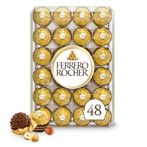 Ferrero Rocher Premium Milk Chocolate Hazelnut, 48 ct.