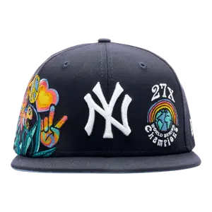 New Era 59FIFTY MLB New York Yankees Groovy Fitted Hat – Navy