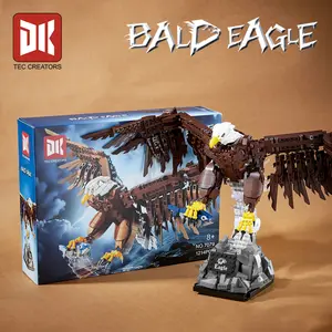 1214pcs Eagle Wingspan Model Building Set, DIY Creative Assembly Toy for Ages 8+, Home Decor Ornament, Collectible Gift Choice