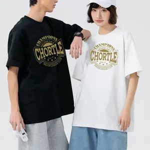 Bestselling Trendy Brand Short-Sleeve T-Shirt - Stylish & Fashionable Summer Top for Men & Women, Crew Neck, American-Style, Loose Fit (Couple's Style)