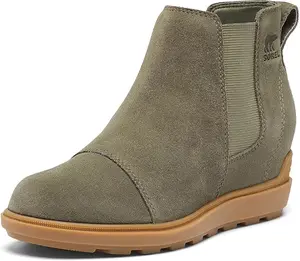 Sorel Womens Evie ll Chelsea Boot - Stone Green/Gum 2048631397