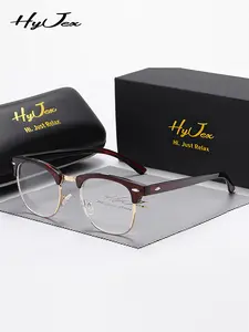 Unisex Simple Style Plain Color Lightweight Eyeglasses, Casual Trendy Eyeglasses for Work & Reading, Fashion Accessories for Daily Life