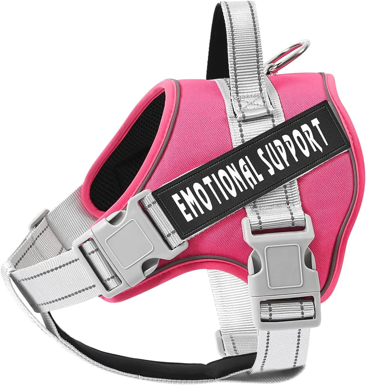 Voopet Emotional Support Dog Harness, Professional Service Dog Vest Harness for Small Medium Large Dogs, Reflective Breathable and Adjustable No Pull/Choke ESA Essential Harness VOOPET