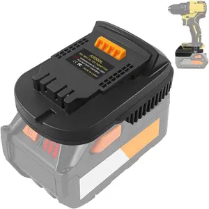 Adapter for Ridgid AEG 18V  to for  20V MAX XR Cordless Tools, Use for Ridgid 18V Platform (Adapter Only)