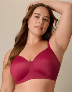 Playtex Full-coverage Wireless T-shirt Bra Moisture-wicking Women's Comfortable Fit Everyday Support Breathable Us4750