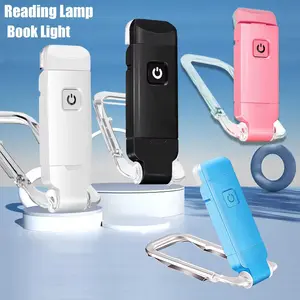 Portable Book Light, USB Rechargeable Book Light with 3 Color Temperature Modes, Portable Clip-on Light for Reading, Home Decor
