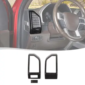 For 2015-2020 Ford F150 Dashboard Side Outlet Air Vent Cover Trim Car Interior Decorative Accessories