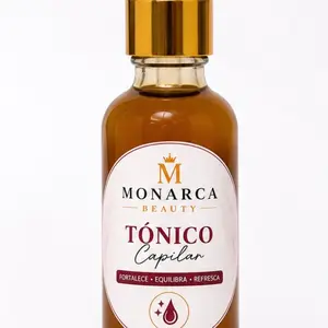 Monarca Hair Tonic Rosemary & Ginger Scalp Care Nourishing Blend for Stronger Healthier Hair Growth Reduce Dandruff Soothe Scalp