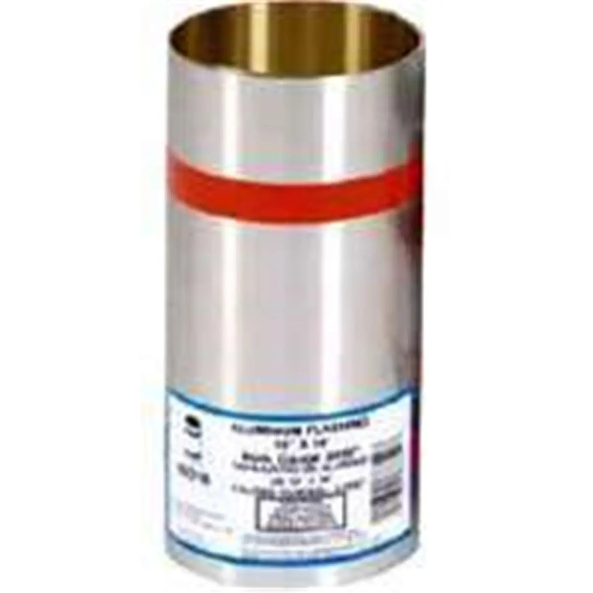 Amerimax Home Products 66310 Versa Flange Aluminum Roll Flashing, 10 in x 10 ft Unpainted Coil, 0.0078 in Thickness, Metal Roofing Flashing, 0.97 Lb