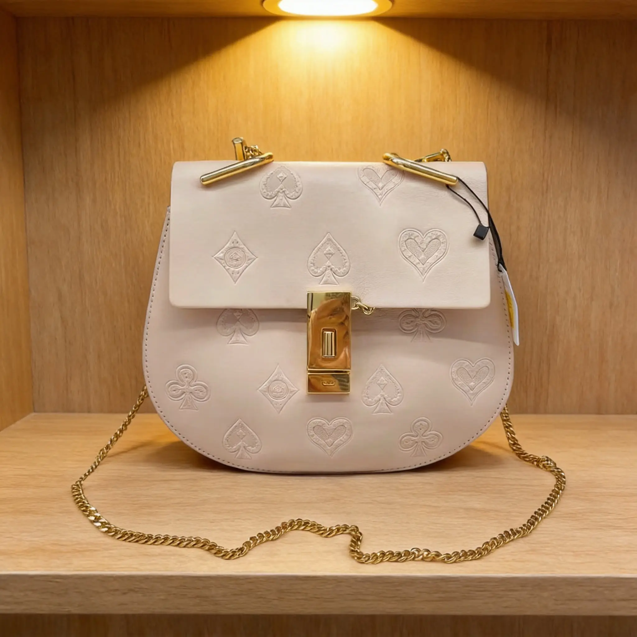 Pre-owned Chloé Chloe Leather Shoulder Bag D0624070517