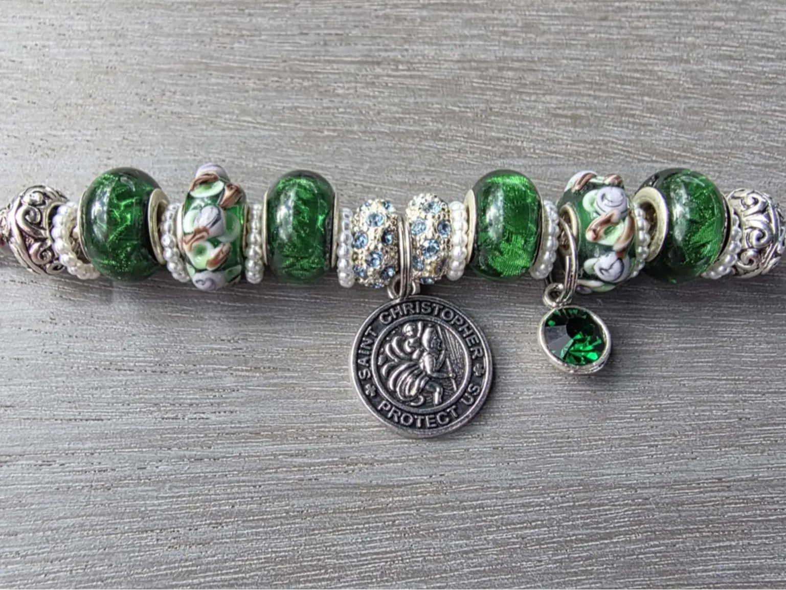 Saint Christopher Protection Bracelet – Faith & Family Edition