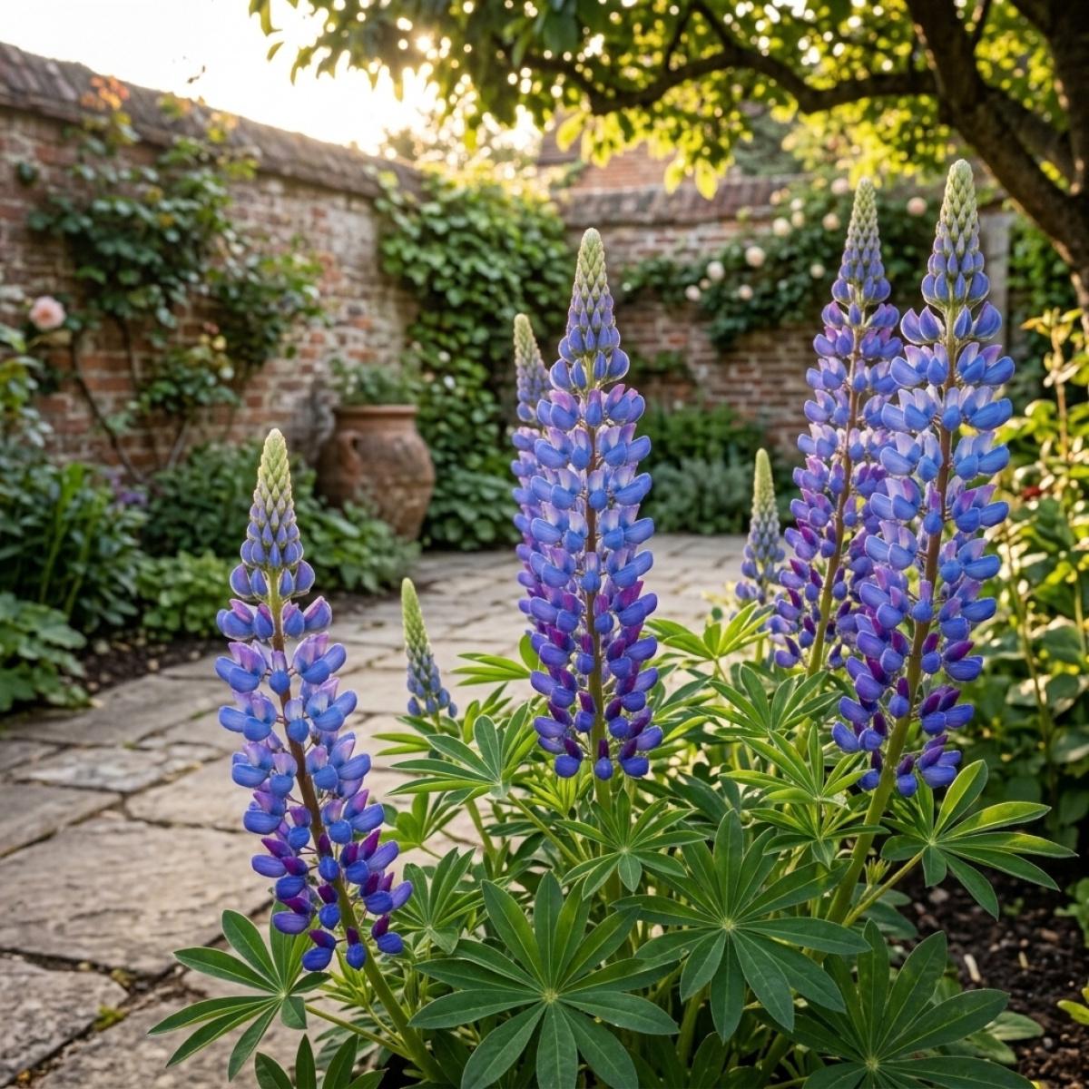 Rare Lupin Flower Seeds, Lupine Seeds for Planting, Hardy Perennial Flower Seeds for Outdoor Indoor Gardening, Attract Pollinators Beautiful Blooms Year After Year