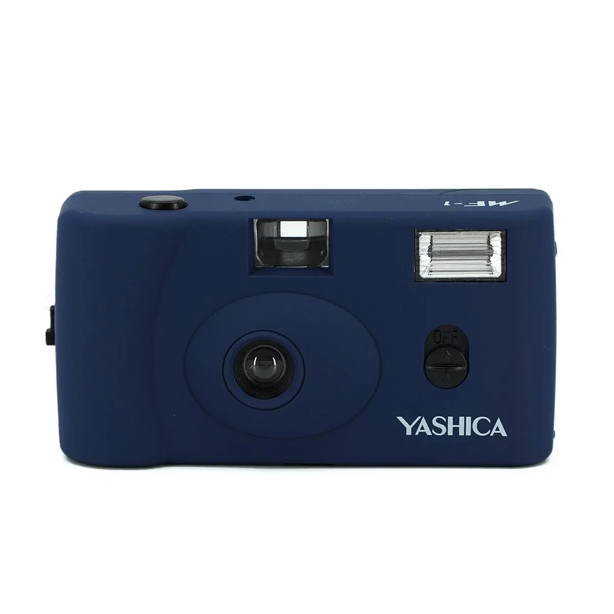 Yashica MF-1 Y-Series Handheld 35mm Roll Film Camera, Colorful Lens, Built-In Flash, Handheld Film Cameras