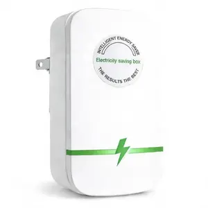 Smart power saver plug, 2026 electricity-saving box energy-saving device with voltage stabilizer, surge protector, overload protection, compact plug-and-play for home and office