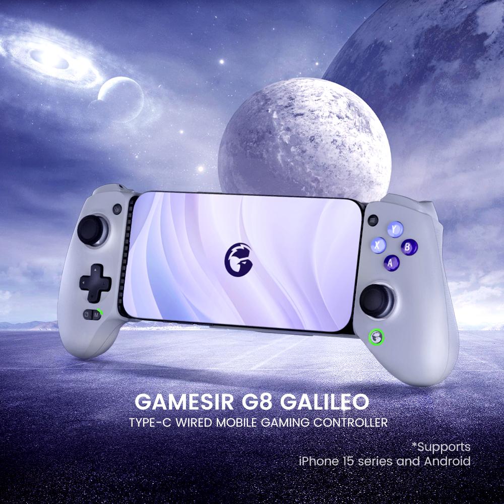 GameSir G8 Galileo Type-C Mobile Gaming Controller for Android & iPhone 15 Series (USB-C) Accessories Console Smartphone GameSir G8 Galileo Type-C Mobile Gaming Controller for Android & iPhone 15 Series (USB-C) Accessories Console Smartphone
