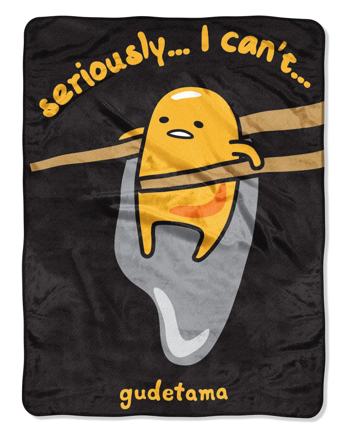 Gudetama Christmas Cuddly Super Fluffy Plush Throw Blanket, 46"x60" (117cmx152cm) - Soft Blanket Vibes for Cozy Lounging, Super Fluffy Throws