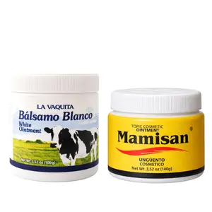VAQUITA BALSAMO BLANCO Soothing Body Care Multi-Pack - 100g Eucalyptus-Infused Hydrating Cream, 100g MAMISAN Ointment, 24-Month Shelf Life, Moisture-Boosting for All Skin Types, Restore and Repair