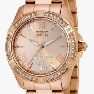 Women’s Invicta Angel Velaray 21417 Watch, Rose Gold, 34.5 mm