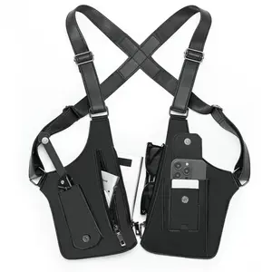 Adjustable Underarm Shoulder Bag for Men and Women- Anti-theft Hidden Storage for Cell Phones and Other Hunting and Outdoor Gear, High-Quality Faux Leather (PU Leather), Christmas first choice, best holiday gift