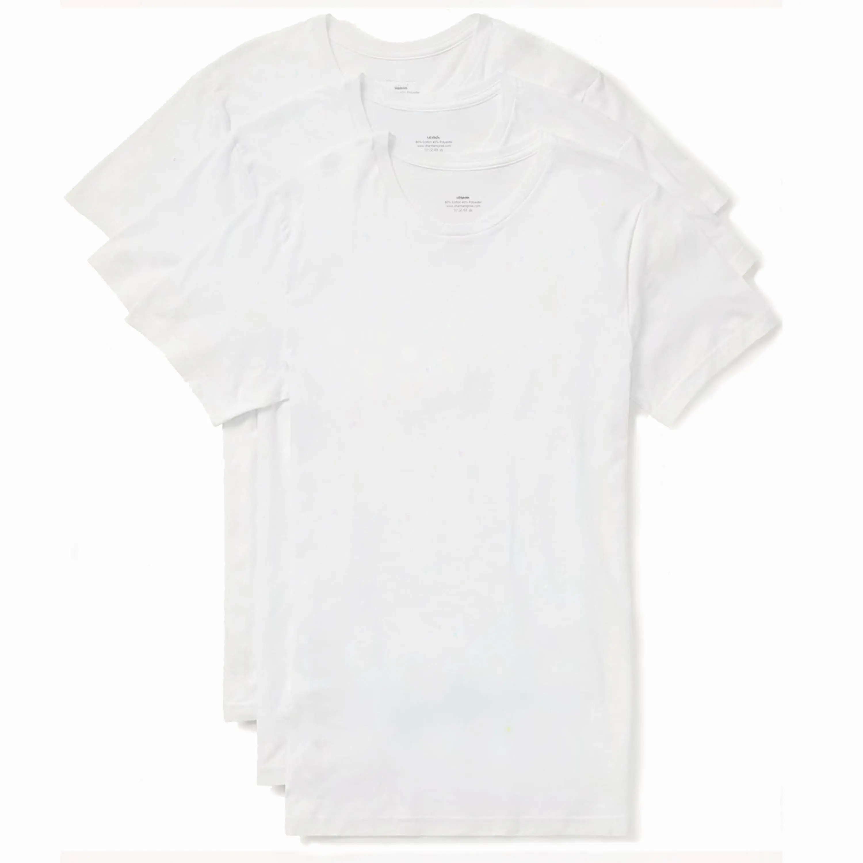 Men's 3-Pack Slim Fit Crewneck T-Shirts Soft Breathable Essentials for Daily Wear Trending Streetwear Layers for Summer & Fall Must-Have Basics You'll Wear on Repeat Tees White fathers day gift ideas