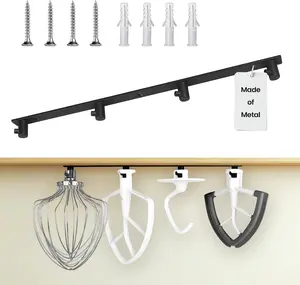 Hanging Hooks Compatible with Kitchenaid Mixer Paddle, Metal Stand Mixer Attachment Holder for Kitchen Aid Accessories and Attachments