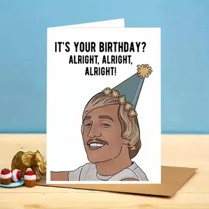 Funny Birthday Card with Envelope, Humorous Design, Perfect for Family, Friends, Parents, Colleagues, Creative Message for Any Celebration, Greeting Card, Funny Dad Card, Fun Party Cards