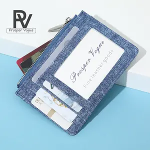 Women's Genuine Leather Anti-Theft Blocking Wallet - Minimalist Bifold Front Pocket with Money Clip & Card Holder, Portable EDC, Casual Compartmentalized Wallets for Women, Father's Day Gift for Husband or Dad, Casual Women's Wallets