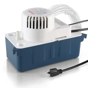 VEVOR Condensate Pump, 1/33 HP, 100 GPH, 22 ft Lift, 115V Automatic Condensation Removal Pump with Safety Switch & 20 ft Tubing, for Air Conditioner, Dehumidifier, HVAC, Furnace, Ice Maker Water Drain