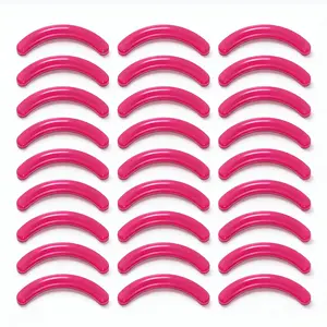 ✨Eyelash Curler Silicone Refill Pads (30/60/90 Count) – Ergonomic Arched Replacement Cushions Fit Most Standard Curlers, Provides a Tight Seal for Effortless Lifting & Curling, Essential Makeup Accessories for Women, Curl Lashes